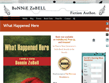Tablet Screenshot of bonniezobell.com